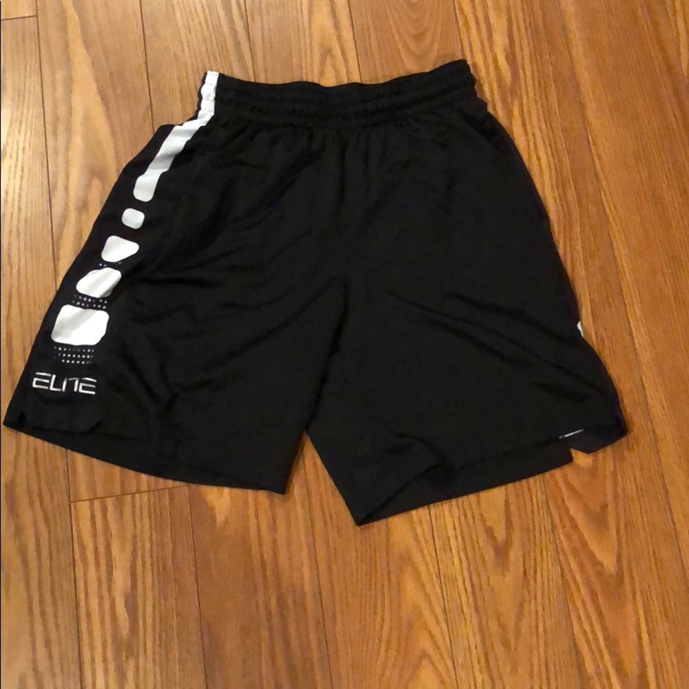 Black Nike Elite Basketball Shorts